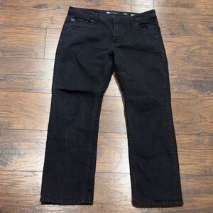 BKE Tyler Men's Black Straight-Leg Jeans 36 X 32 EUC!